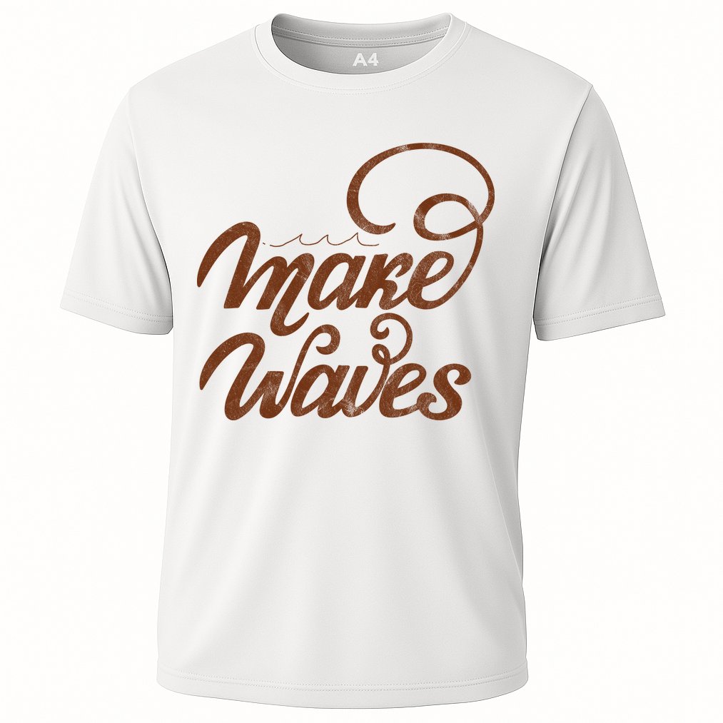 Make Waves Beach Vacation Performance Shirt