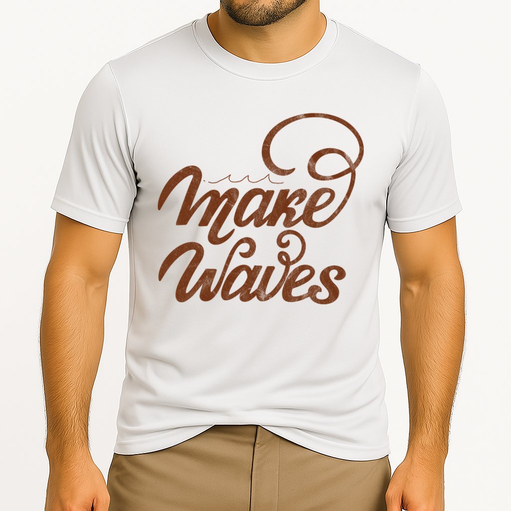 Make Waves Beach Vacation Performance Shirt