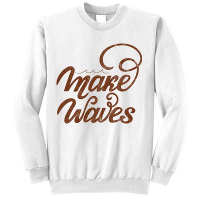 Make Waves Beach Vacation Sweatshirt