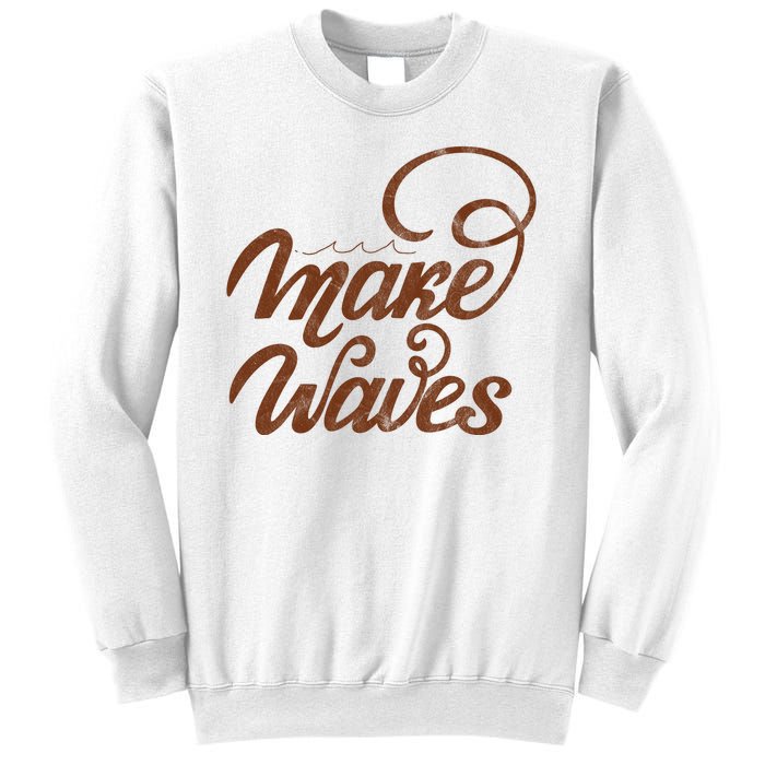 Make Waves Beach Vacation Sweatshirt