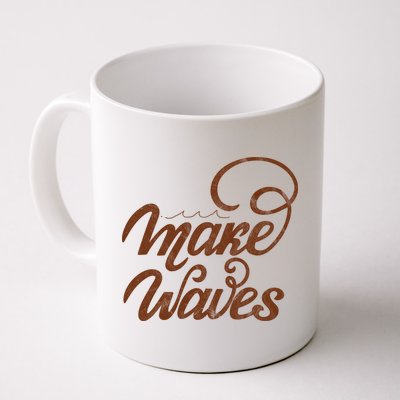 Make Waves Beach Vacation Mug
