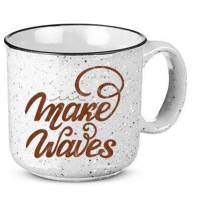 Make Waves Beach Vacation 15oz Campfire Ceramic Mug