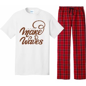 Make Waves Beach Vacation Pajama Set