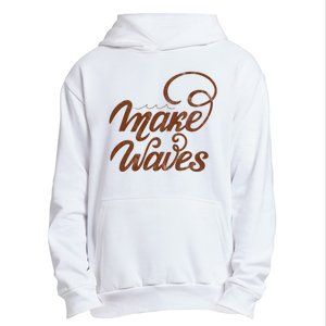 Make Waves Beach Vacation Urban Pullover Hoodie