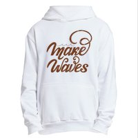 Make Waves Beach Vacation Urban Pullover Hoodie