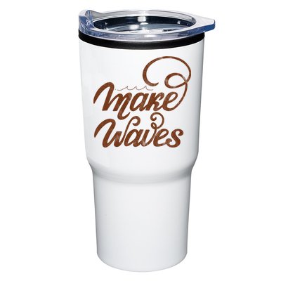 Make Waves Beach Vacation Tumbler
