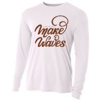 Make Waves Beach Vacation Cooling Performance Long Sleeve Crew