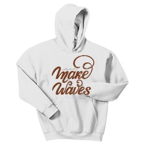 Make Waves Beach Vacation Kids Hoodie