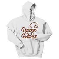 Make Waves Beach Vacation Kids Hoodie