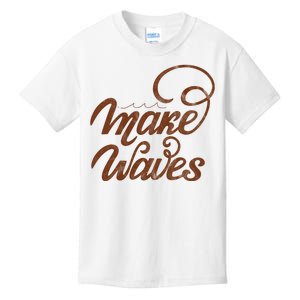 Make Waves Beach Vacation Kids T-Shirt