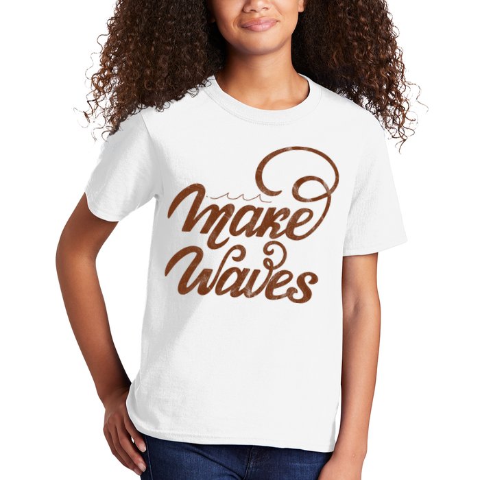 Make Waves Beach Vacation Kids T-Shirt