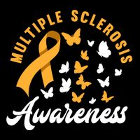 Ms Warrior Butterfly Ms Multiple Sclerosis Awareness Great Gift Sustainable Bucket Hat