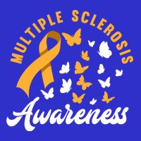 Ms Warrior Butterfly Ms Multiple Sclerosis Awareness Great Gift Zip Tote Bag