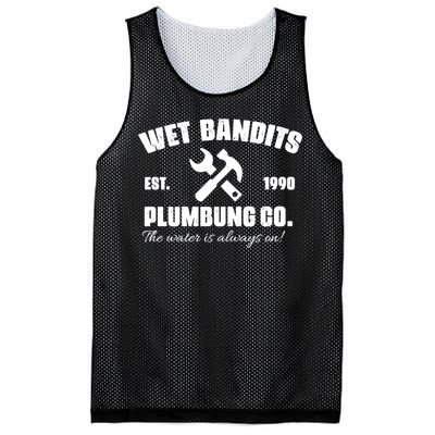 Movies Wet Bandits Plumbing Co Christmas Mesh Reversible Basketball Jersey Tank