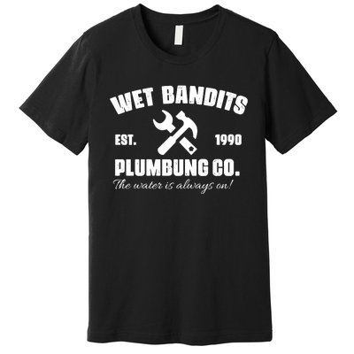 Movies Wet Bandits Plumbing Co Christmas Premium T-Shirt