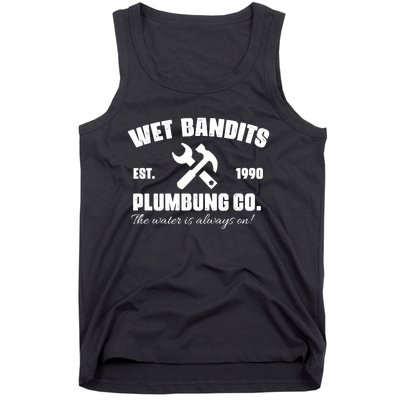 Movies Wet Bandits Plumbing Co Christmas Tank Top