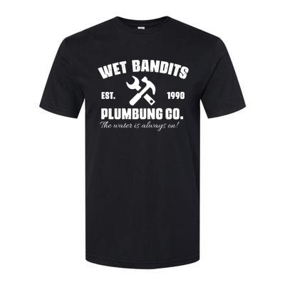 Movies Wet Bandits Plumbing Co Christmas Softstyle® CVC T-Shirt