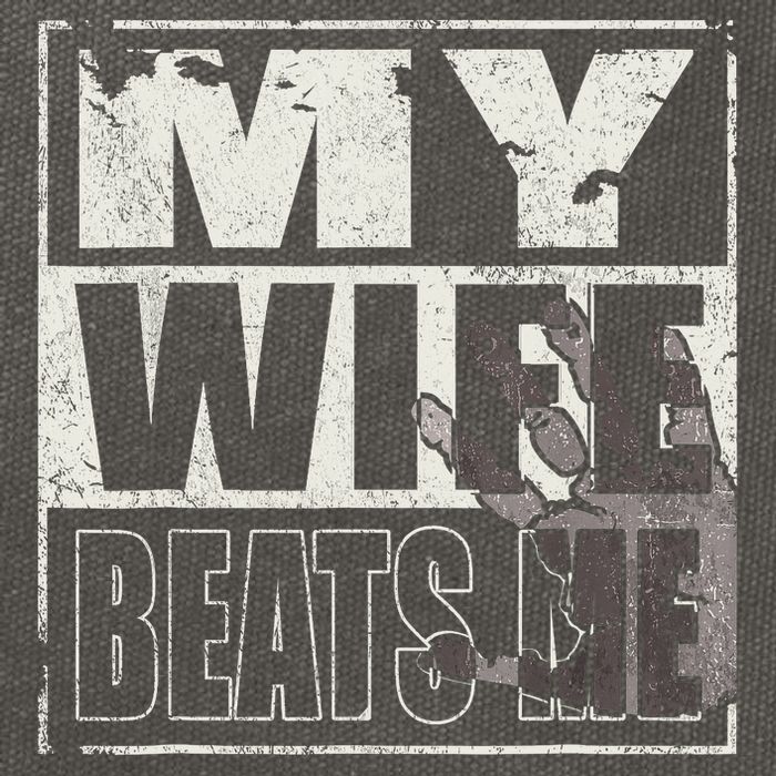 My Wife Beats Me - Husband  Cotton Canvas Backpack