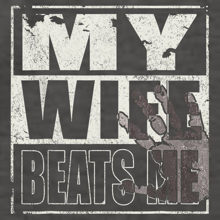 My Wife Beats Me - Husband  Vector Backpack