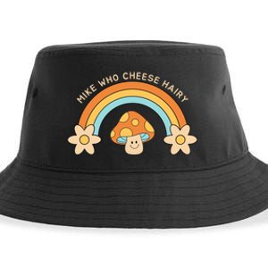 Mike Who Cheese Hairy Funny Funny Adult Meme Social Media Joke Sustainable Bucket Hat