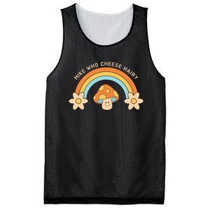 Mike Who Cheese Hairy Funny Funny Adult Meme Social Media Joke Mesh Reversible Basketball Jersey Tank