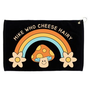 Mike Who Cheese Hairy Funny Funny Adult Meme Social Media Joke Grommeted Golf Towel