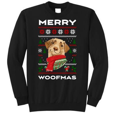 Merry Woofmas Cute Dog Ugly Christmas Sweatshirt