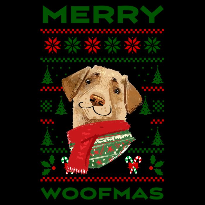 Merry Woofmas Cute Dog Ugly Christmas Mug