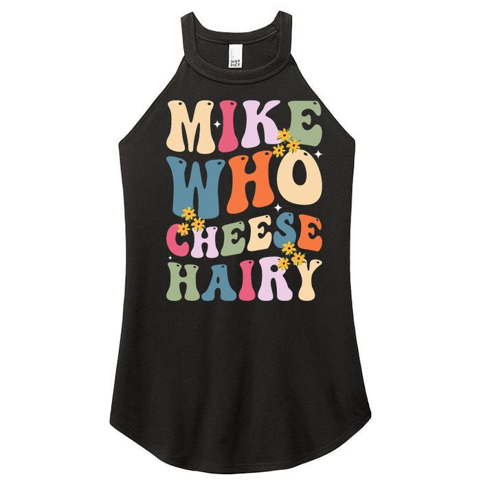 Mike Who Cheese Hairy Women's Perfect Tri Rocker Tank