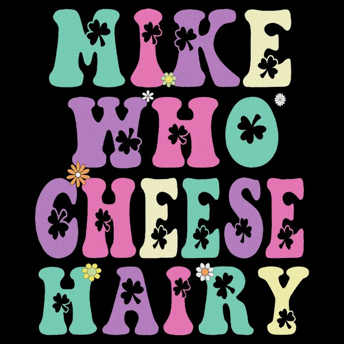Mike Who Cheese Hairy Funny Saying For Women Groovy 16 in Basic Backpack