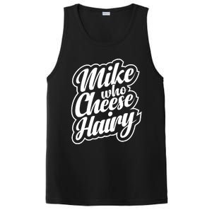 Mike Who Cheese Hairy Funny MemeAdultSocial Media Joke PosiCharge Competitor Tank