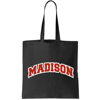 Madison Wisconsin Classic Athletic Sports Bag