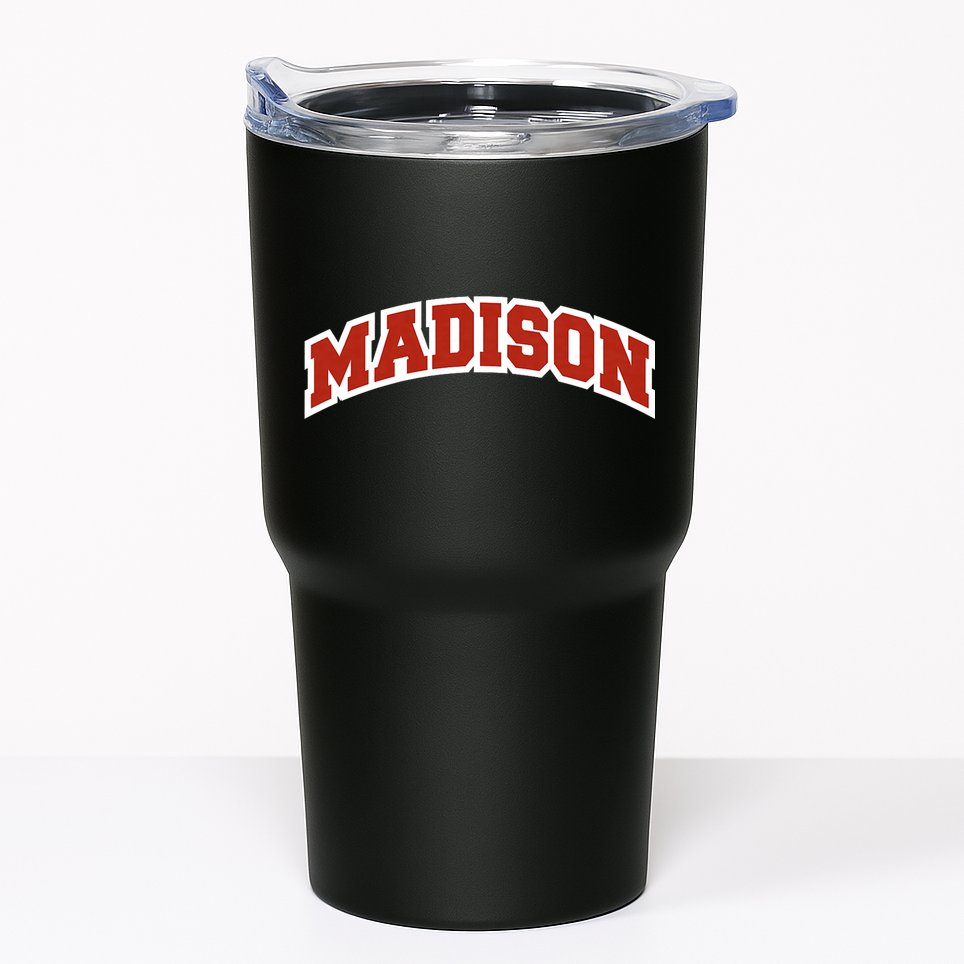 Madison Wisconsin Classic Athletic Sports Tumbler