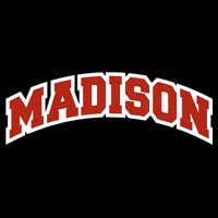 Madison Wisconsin Classic Athletic Sports Zip Tote Bag