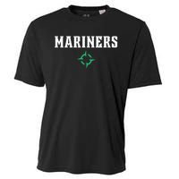 Mariners With Compass Cooling Performance Crew T-Shirt