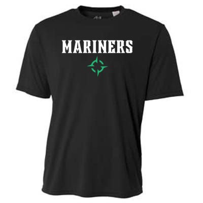 Mariners With Compass Cooling Performance Crew T-Shirt