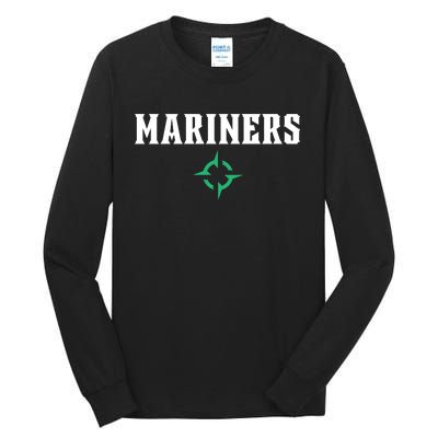 Mariners With Compass Tall Long Sleeve T-Shirt