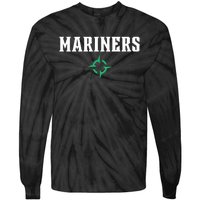 Mariners With Compass Tie-Dye Long Sleeve Shirt