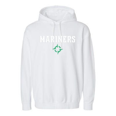 Mariners With Compass Garment-Dyed Fleece Hoodie