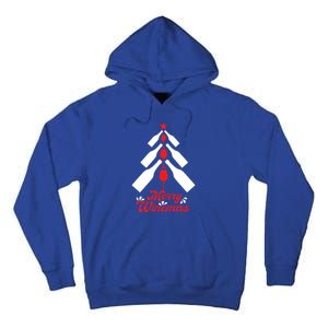 Merry Winemas Christmas For Wine Er Gift Tall Hoodie