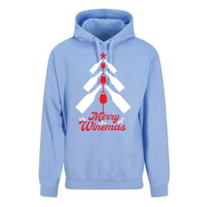 Merry Winemas Christmas For Wine Er Gift Unisex Surf Hoodie