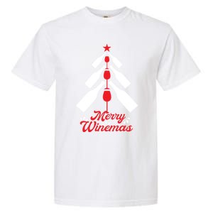 Merry Winemas Christmas For Wine Er Gift Garment-Dyed Heavyweight T-Shirt