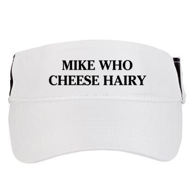 Mike Who Cheese Hairy Adult Drive Performance Visor