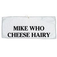 Mike Who Cheese Hairy Large Microfiber Waffle Golf Towel