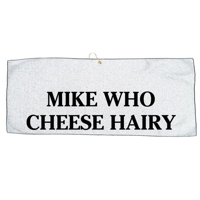 Mike Who Cheese Hairy Large Microfiber Waffle Golf Towel