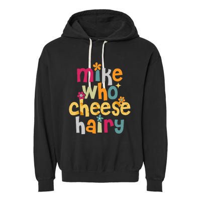 Mike Who Cheese Hairy Garment-Dyed Fleece Hoodie