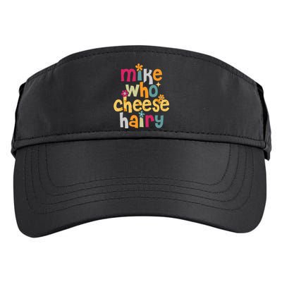 Mike Who Cheese Hairy Adult Drive Performance Visor