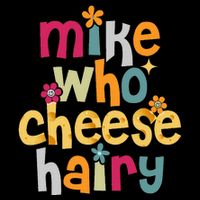 Mike Who Cheese Hairy Drawstring Bag