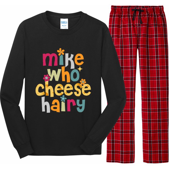 Mike Who Cheese Hairy Long Sleeve Pajama Set