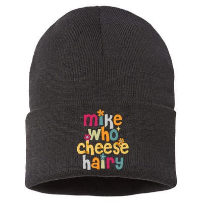 Mike Who Cheese Hairy Sustainable Knit Beanie